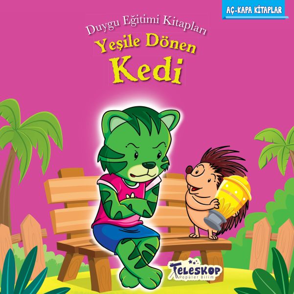 Yeşile Dönen Kedi - Duygu Eğitim Kitapları Yeşile Dönen Kedi - Duygu Eğitim Kitapları