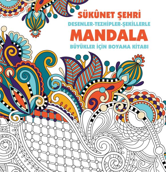 Sükunet Şehri - Mandala (Büyükler İçin Boyama) Sükunet Şehri - Mandala (Büyükler İçin Boyama)