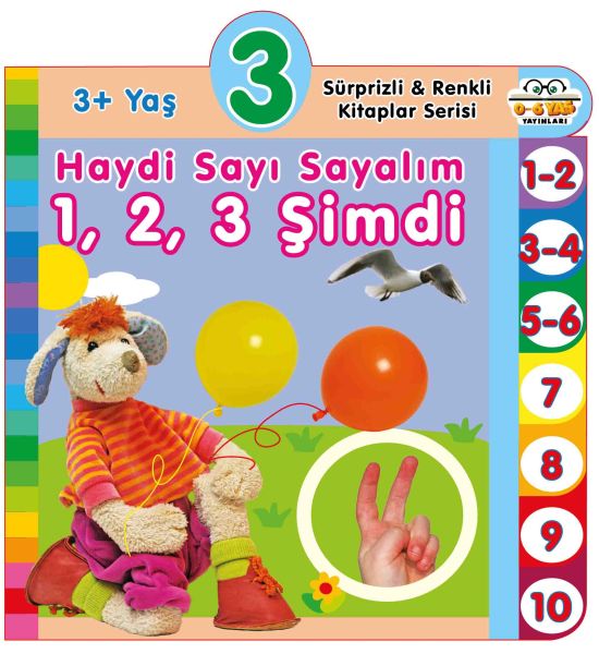 Haydi Sayı Sayalım 1,2,3 Şimdi (3+Yaş) Haydi Sayı Sayalım 1,2,3 Şimdi (3+Yaş)