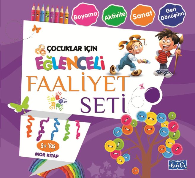 Eğlenceli Faaliyet Seti - Mor - 5+ Yaş Eğlenceli Faaliyet Seti - Mor - 5+ Yaş