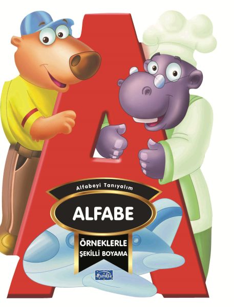 Örneklerle Şekilli Boyama – Alfabe Örneklerle Şekilli Boyama – Alfabe