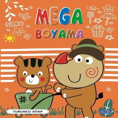 Mega Boyama Turuncu Kitap Mega Boyama Turuncu Kitap