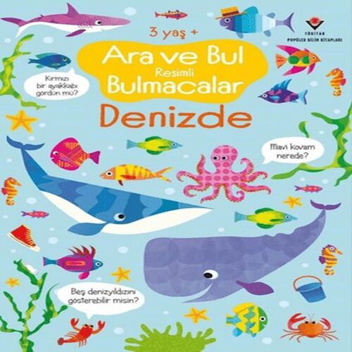 Ara Ve Bul Resimli Bulmacalar - Denizde Ara Ve Bul Resimli Bulmacalar - Denizde