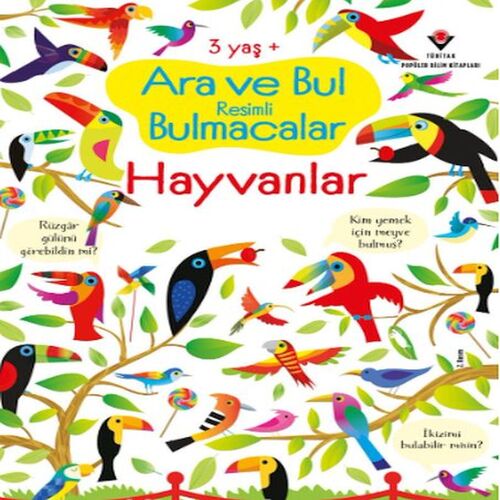 Ara Ve Bul Resimli Bulmacalar - Hayvanlar Ara Ve Bul Resimli Bulmacalar - Hayvanlar
