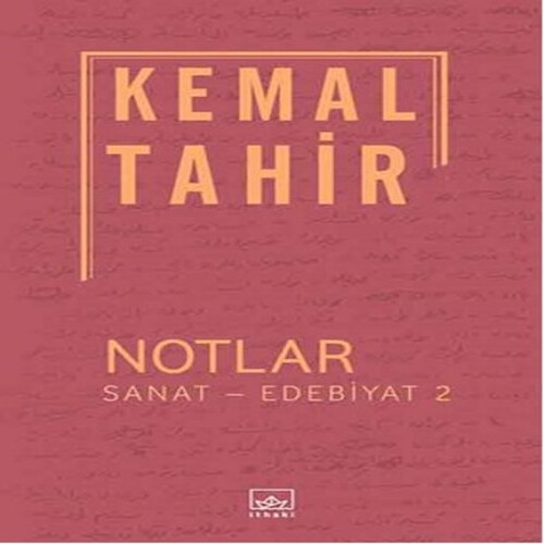 Sanat - Edebiyat 2 / Notlar