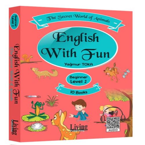 English With Fun Level 2 - 10 Kitap - The Secret World Of Animals English With Fun Level 2 - 10 Kitap - The Secret World Of Animals