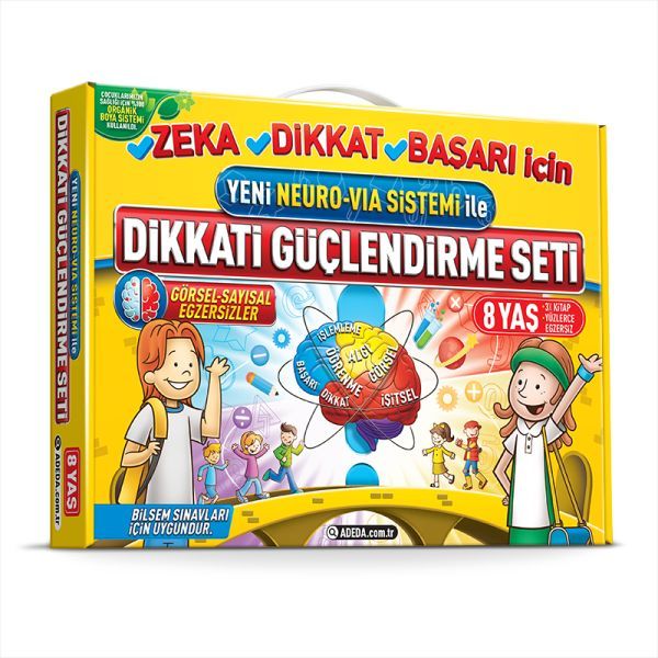 Dikkati Güçlendirme Seti 2. Sınıf – 8 yaş- Neuro-Via Dikkati Güçlendirme Seti 2. Sınıf – 8 yaş- Neuro-Via