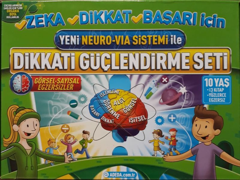 Dikkati Güçlendirme Seti 4. Sınıf – 10 Yaş-Neuro-Via Dikkati Güçlendirme Seti 4. Sınıf – 10 Yaş-Neuro-Via