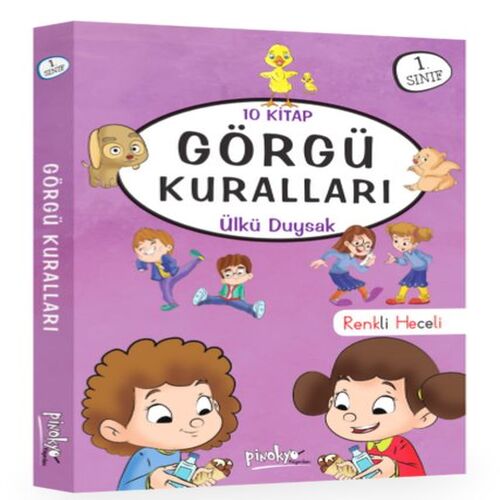 1. Sınıf Görgü Kuralları Serisi - 10 lık Set