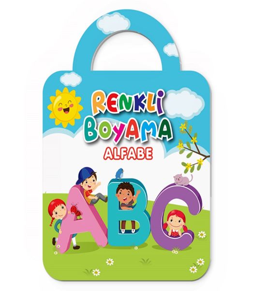 Renkli Boyama-Alfabe Renkli Boyama-Alfabe