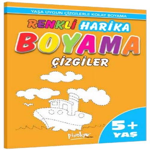 Renkli Harika Boyama Çizgiler (5+Yaş) Renkli Harika Boyama Çizgiler (5+Yaş)