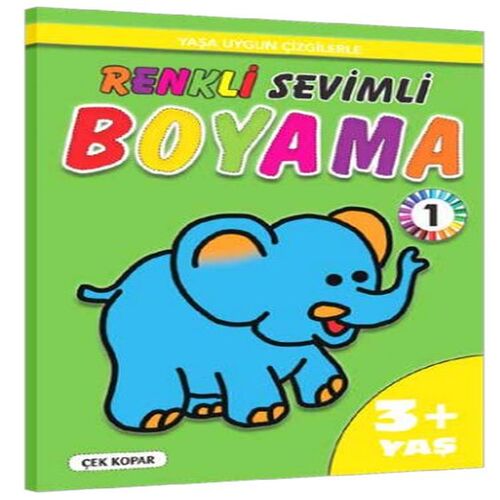 Renkli Sevimli Boyama -1 (3+Yaş) Renkli Sevimli Boyama -1 (3+Yaş)