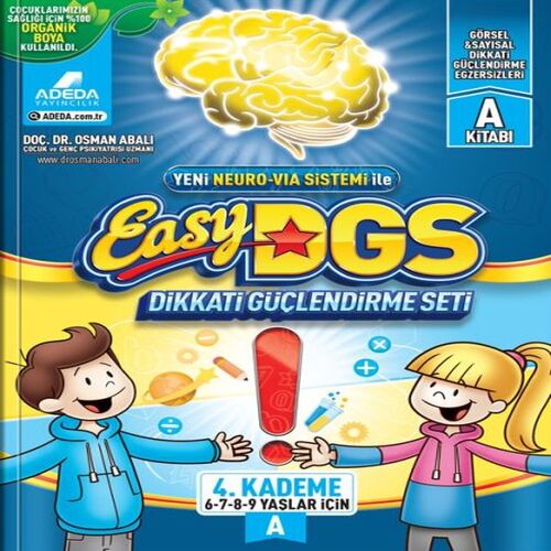 EASY Dikkati Güçlendirme Seti 6-9 yaş A Kitapçığı EASY Dikkati Güçlendirme Seti 6-9 yaş A Kitapçığı