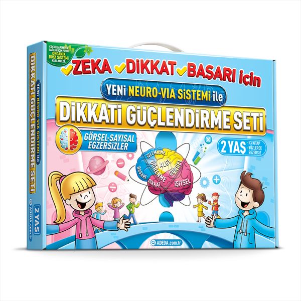 Dikkati Güçlendirme Seti - Anasınıfı –2 Yaş Neuro-Via Dikkati Güçlendirme Seti - Anasınıfı –2 Yaş Neuro-Via