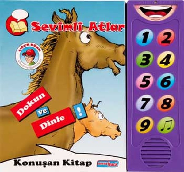 Sevimli Atlar  Dokun ve Dinle Konuşan Kitap