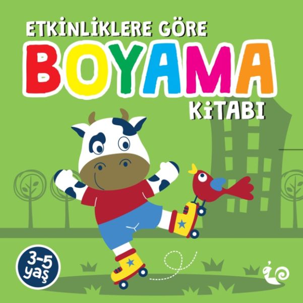 Etkinliklere Göre Boyama Kitabı - Yeşil Etkinliklere Göre Boyama Kitabı - Yeşil