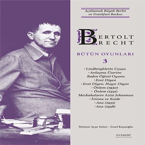 Bertolt Brecht Bütün Oyunları 3 (Ciltli) Bertolt Brecht Bütün Oyunları 3 (Ciltli)
