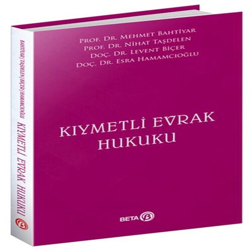 Kıymetli Evrak Hukuku Kıymetli Evrak Hukuku