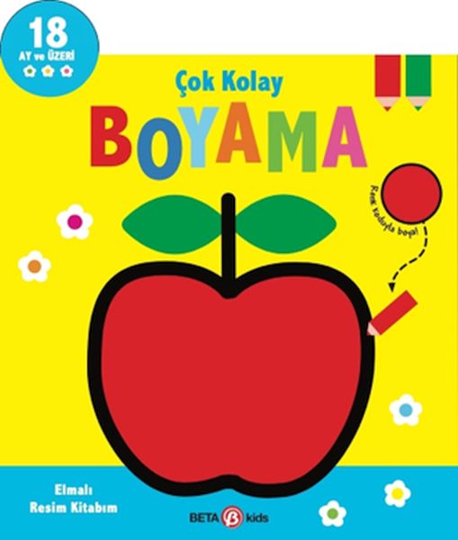 Çok Kolay Boyama Elmalı Resim Kitabım Çok Kolay Boyama Elmalı Resim Kitabım