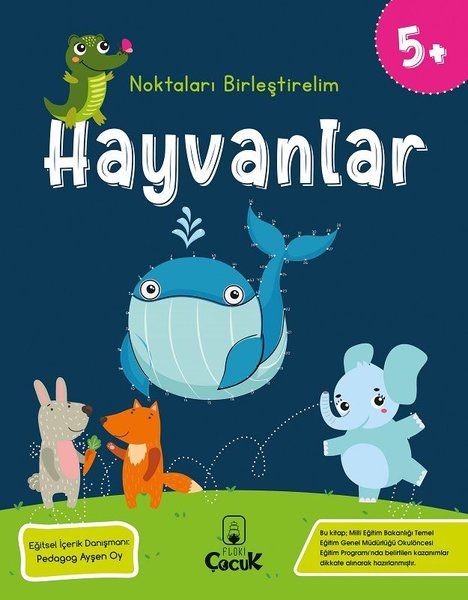 Noktaları Birleştirelim - Hayvanlar +5 Yaş Noktaları Birleştirelim - Hayvanlar +5 Yaş