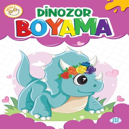 Neşeli Dinozor Boyama Neşeli Dinozor Boyama