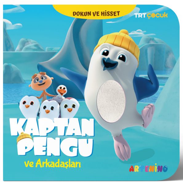 Kaptan Pengu - Trt Çocuk Dokun ve Hisset Kitap Kaptan Pengu - Trt Çocuk Dokun ve Hisset Kitap