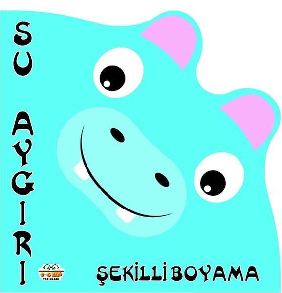Şekilli Boyama Su Aygırı Şekilli Boyama Su Aygırı