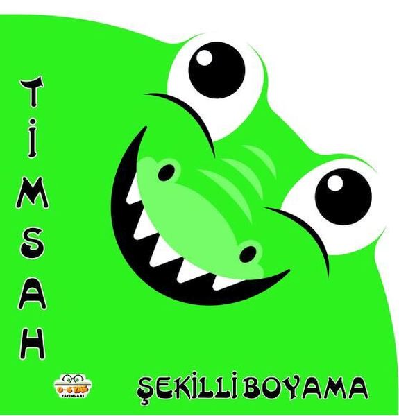 Şekilli Boyama Timsah Şekilli Boyama Timsah