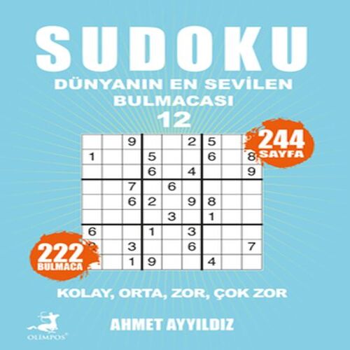 Sudoku Dünyanın En Bulmacası 12 Sudoku Dünyanın En Bulmacası 12
