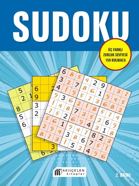 Sudoku – Üç Farklı Zorluk Seviyesi 147 Bulmaca Sudoku – Üç Farklı Zorluk Seviyesi 147 Bulmaca