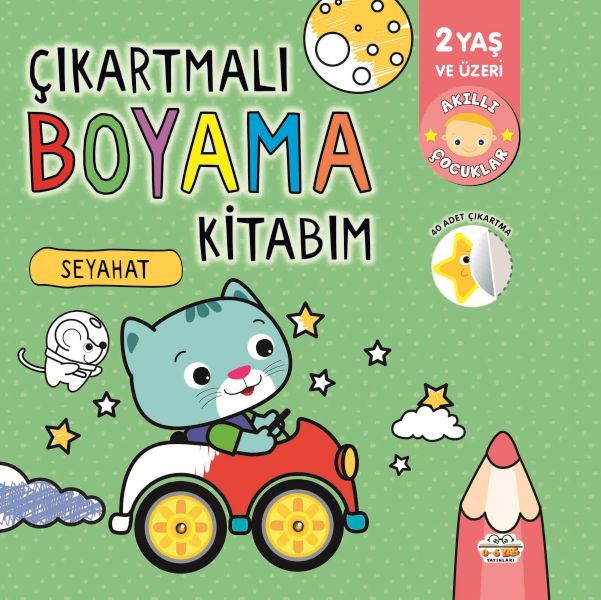 Çıkartmalı Boyama Kitabım-Seyahat Çıkartmalı Boyama Kitabım-Seyahat