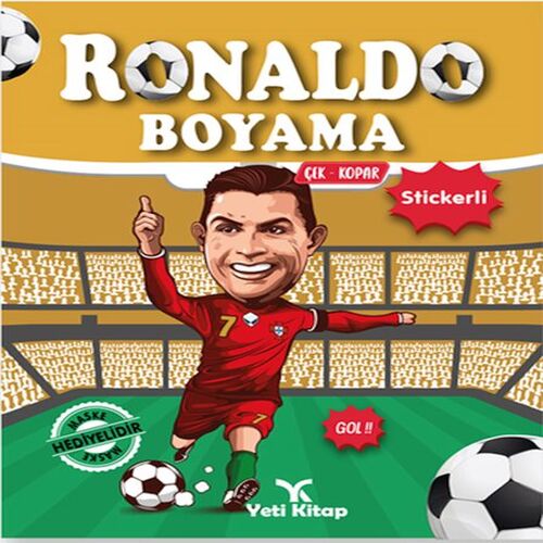 Ronaldo Boyama Kitabı Ronaldo Boyama Kitabı