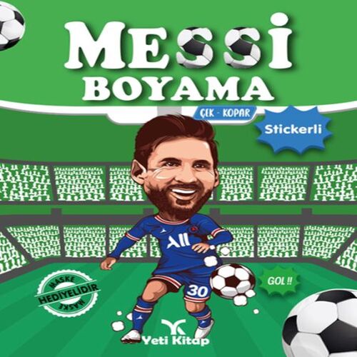 Messi Boyama Kitabı Messi Boyama Kitabı