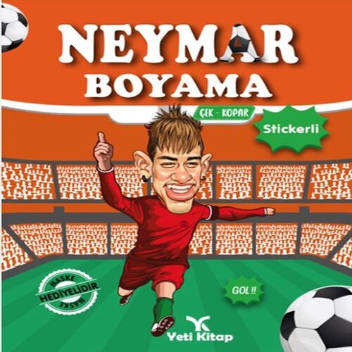 Neymar Boyama Kitabı Neymar Boyama Kitabı