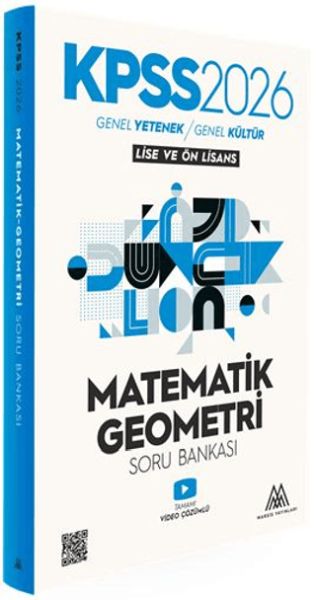 KPSS Matematik - Geometri Soru Bankası 2026 KPSS Matematik - Geometri Soru Bankası 2026