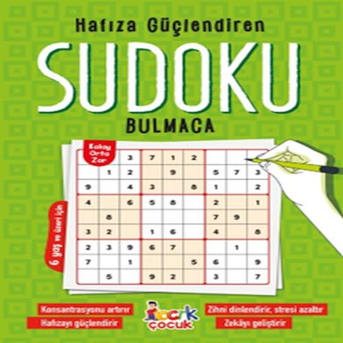Hafıza Güçlendiren Sudoku Bulmaca Hafıza Güçlendiren Sudoku Bulmaca