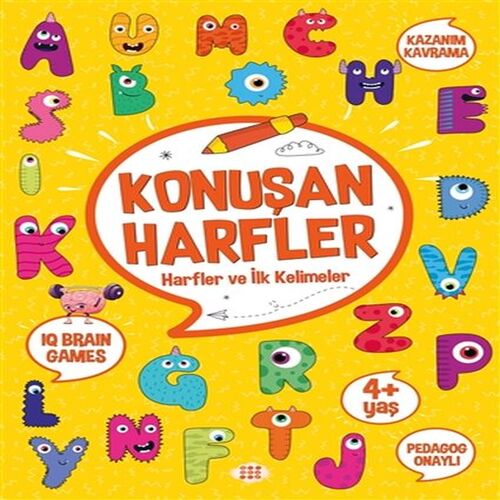 Konuşan Harfler - Harfler ve İlk Kelimeler (4+ Yaş) Konuşan Harfler - Harfler ve İlk Kelimeler (4+ Yaş)