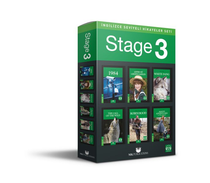 İngilizce Seviyeli Hikayeler Seti - Stage-3 İngilizce Seviyeli Hikayeler Seti - Stage-3
