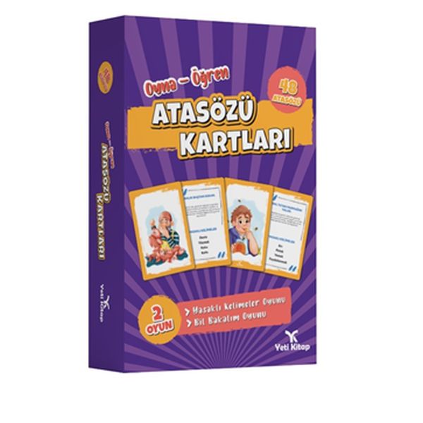 Atasözü Kartları (Oyna-Öğren) Atasözü Kartları (Oyna-Öğren)