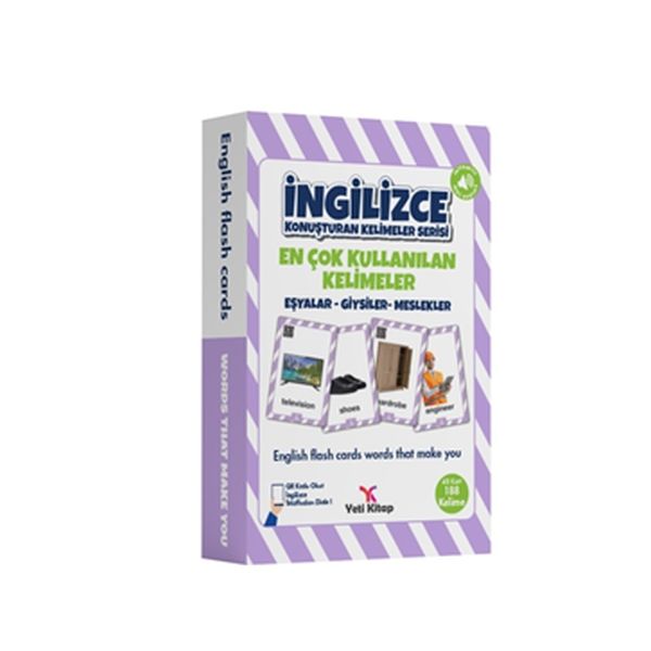 İngilizce Kelime Kartları Eşyalar-Giysiler-Meslekler İngilizce Kelime Kartları Eşyalar-Giysiler-Meslekler