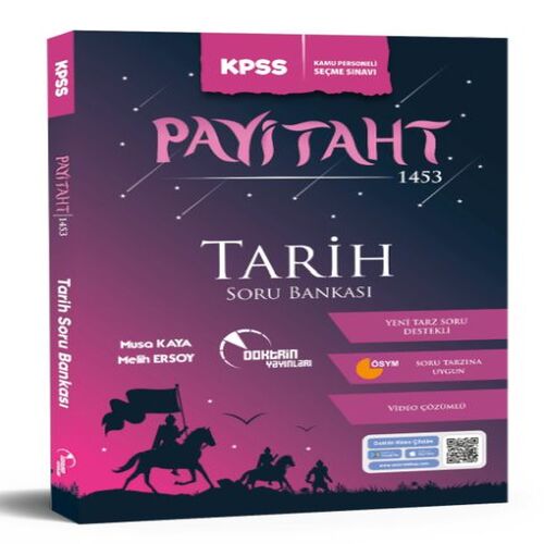 Doktrin Yayınları KPSS Payitaht 1453 Tarih Soru Bankası (Video Çözümlü)