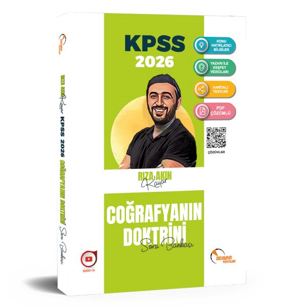 Doktrin Yayınları 2026 KPSS Coğrafya Soru Bankası Doktrin Yayınları 2026 KPSS Coğrafya Soru Bankası