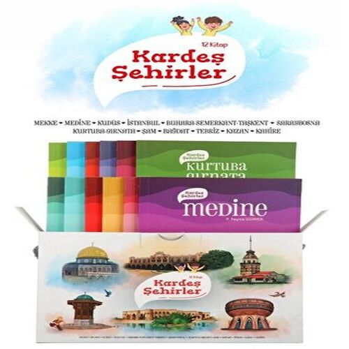 Kardeş Şehirler 12 Kitap Set Kardeş Şehirler 12 Kitap Set