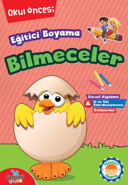 Eğitici Boyama - Bilmeceler Eğitici Boyama - Bilmeceler