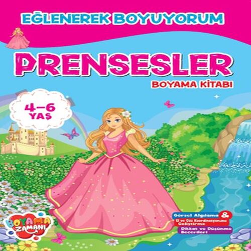 Eğlenerek Boyuyorum Prensesler Eğlenerek Boyuyorum Prensesler