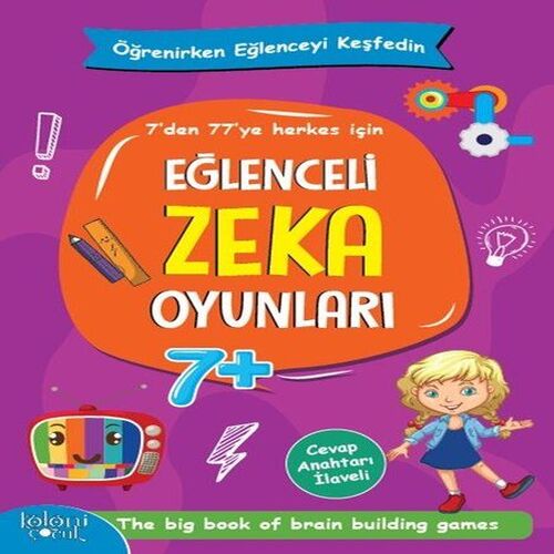 Eğlenceli Zeka Oyunları - Mor Kitap -Öğrenirken Eğlenceyi Keşfedin Eğlenceli Zeka Oyunları - Mor Kitap -Öğrenirken Eğlenceyi Keşfedin