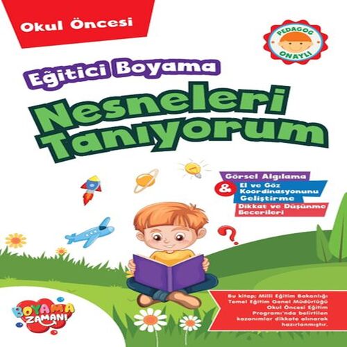Eğitici Boyama - Nesneleri Tanıyorum Eğitici Boyama - Nesneleri Tanıyorum