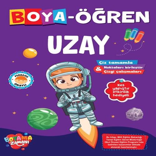 Boya Öğren - Uzay Boya Öğren - Uzay