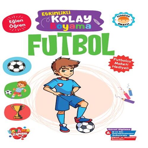 Etkinlikli Kolay Boyama – Futbol Etkinlikli Kolay Boyama – Futbol