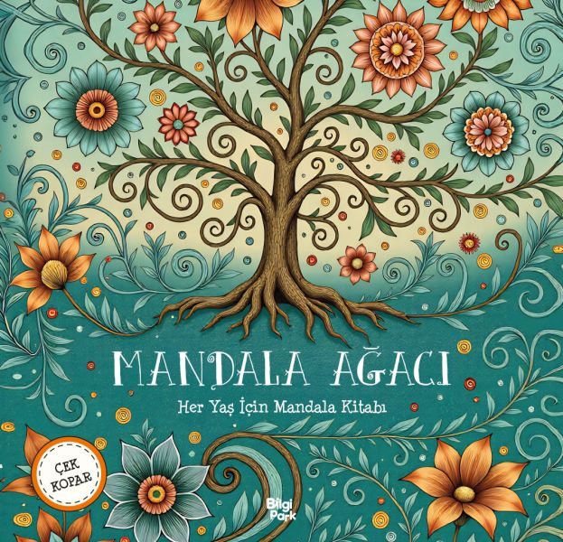 Mandala Ağacı – Her Yaş İçin Mandala - Çek Kopar Mandala Ağacı – Her Yaş İçin Mandala - Çek Kopar